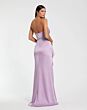 Mac Duggal 44133 Cowl Neck Crystal Beaded Waist Formal Gown