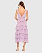 Mac Duggal 49671 V-Neck Sleeveless A-Line Chiffon Dress