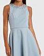 Mac Duggal 49844 Embellished Neck Sleeveless A-Line Formal Dress