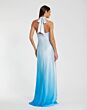 Mac Duggal 68501 Tie Halter Neck Empire Silhouette Dress