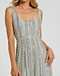 Mac Duggal 94080 Square Neck Beaded Evening Gown