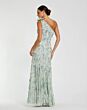 Mac Duggal 94151 Trumpet-Style Floral One Shoulder Evening Dress