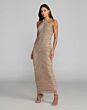 Mac Duggal 10206 Beaded Halter Neck Fitted Dress