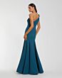 Mac Duggal 11940 Fit And Flare Floral One-Shoulder Dress