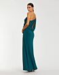 Mac Duggal 13210 One-Shoulder Column Silhouette Draped Jersey Dress
