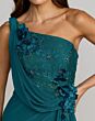 Mac Duggal 13210 One-Shoulder Column Silhouette Draped Jersey Dress