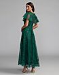 Mac Duggal 20486 A-Line Flutter Sleeve Embroidered Dress
