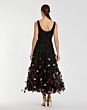 Mac Duggal 21085 Scoop Neck A-Line Floral Applique Dress