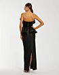 Mac Duggal 21174 Sequin Skirt Ruffled Peplum Dress