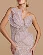 Mac Duggal 21275 Pearl-Beaded Strapless Column Dress