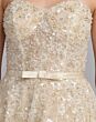 Mac Duggal 21286 Sweetheart Neck Front Bow Oyster Dress