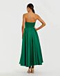 Mac Duggal 2330 Strapless Pleated A-Line Skirt Dress