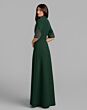 Mac Duggal 2436 Deep Emerald Crepe A-Line Dress