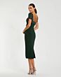 Mac Duggal 44080 Beaded Square Neck Back Slit Dress