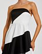 Mac Duggal 56190 A-Line Strapless Stripe Dress