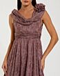 Mac Duggal 56223 Ruffle Hem Cowl Neck Dress