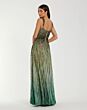 Mac Duggal 6205 Scoop Neck A-Line Sequin Dress