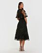 Mac Duggal 69036 Sheer Flutter Sleeve Lace A-Line Dress