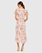 Mac Duggal 93949 Flutter Sleeve Floral Faux-Wrap Dress