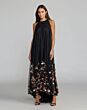 Mac Duggal 94270 High Neck Tent Silhouette Black Dress