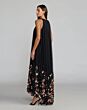 Mac Duggal 94270 High Neck Tent Silhouette Black Dress