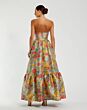 Mac Duggal 11825 Ruffle Hem A-Line Floral Brocade Dress