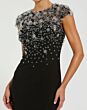 Mac Duggal 44081 Beaded Bodice Jewel Neck Dress