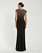 Mac Duggal 44081 Beaded Bodice Jewel Neck Dress