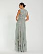 Mac Duggal 9360 Sleeveless Jewel Neck A-Line Dress