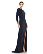 Mac Duggal 12231 Asymmetrical Neckline Formal Dress