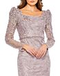 Mac Duggal 11187 Scoop Neck Embroidered Dress