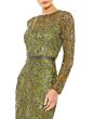 Mac Duggal 5124 Jewel Neckline Sequin Dress