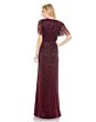 Mac Duggal 35109 Surplice Bodice Embellished Dress