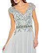 Mac Duggal 79365 Embroidered Bodice Cap Sleeve Dress