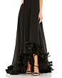 Mac Duggal 13001 Feather Hem Strapless Dress