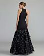 Mac Duggal 56462 Black Sleeveless Halter Neckline Dress