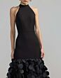 Mac Duggal 56462 Black Sleeveless Halter Neckline Dress