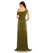 Ieena for Mac Duggal 26517 Asymmetrical Neckline Ruched Dress