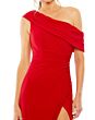 Ieena for Mac Duggal 26517 Asymmetrical Neckline Ruched Dress