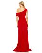 Ieena for Mac Duggal 26517 Asymmetrical Neckline Ruched Dress