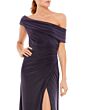 Ieena for Mac Duggal 26517 Asymmetrical Neckline Ruched Dress