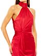 Mac Duggal 11642 High Neck Cutout Back Dress