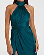 Mac Duggal 11642 High Neck Cutout Back Dress
