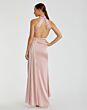 Mac Duggal 11642 High Neck Cutout Back Dress