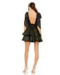 Mac Duggal 11657 Bow Strap Tiered Skirt Dress