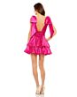 Mac Duggal 11657 Bow Strap Tiered Skirt Dress