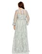 Mac Duggal 20472 Bishop Sleeves Embroidered Dress