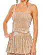 Mac Duggal 27062 Buckle Belt Tiered Skirt Dress