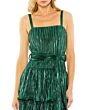 Mac Duggal 27062 Buckle Belt Tiered Skirt Dress