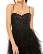 Mac Duggal 27119 Ruffle Overskirt Sequin Dress
